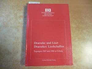 Seller image for Draeseke und Liszt for sale by Gebrauchtbcherlogistik  H.J. Lauterbach