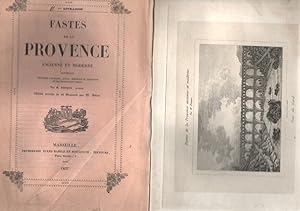 Seller image for FASTES DE LA PROVENCE ANCIENNE ET MODERNE concernant l'histoire plotique civile et hroque et religieuse de ses principales villes .tome I for sale by dansmongarage