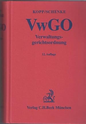 Seller image for Verwaltungsgerichtsordnung VwGO. for sale by La Librera, Iberoamerikan. Buchhandlung