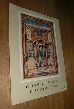 Bild des Verkufers fr Deutsche Buchmalerei des Mittelalters zum Verkauf von Dipl.-Inform. Gerd Suelmann