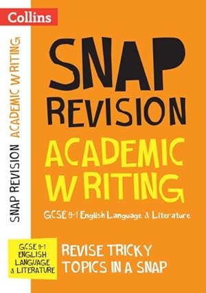 Bild des Verkufers fr Aqa Gcse 9-1 Academic Writing Revision Guide zum Verkauf von GreatBookPrices