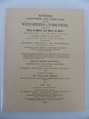 Seller image for Extracts from William White's Directory of Yorkshire, 1838 Describing the Townships in and Near the Colne Valley for sale by Idle Booksellers PBFA