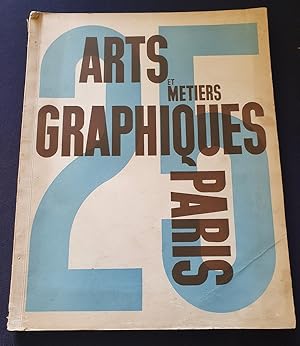 Arts et métiers graphiques N. 25 - 15 Septembre 1931