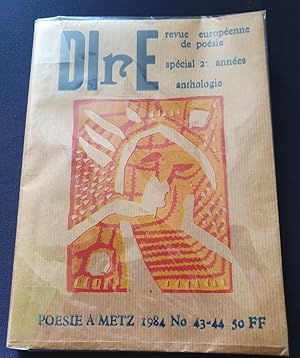 Dire - Revue Européenne de poésie - Anthologie spécial 23 années - 1984 - dernier numéro