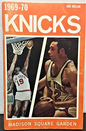 Image du vendeur pour New York Knicks 1969-70 basketball official guide and record yearbook mis en vente par Philosopher's Stone Books