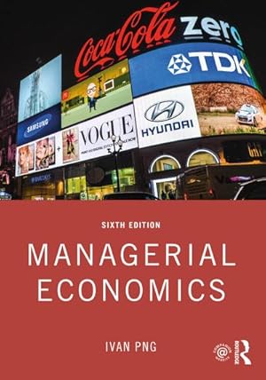 Bild des Verkufers fr Managerial Economics zum Verkauf von AHA-BUCH GmbH