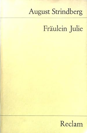 Bild des Verkufers fr Frulein Julie : naturalistisches Trauerspiel. Universal-Bibliothek ; Nr. 2666 zum Verkauf von books4less (Versandantiquariat Petra Gros GmbH & Co. KG)