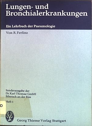 Immagine del venditore per Lungen- und Bronchialerkrankungen : ein Lehrbuch der Pneumologie; Heft 1 venduto da books4less (Versandantiquariat Petra Gros GmbH & Co. KG)