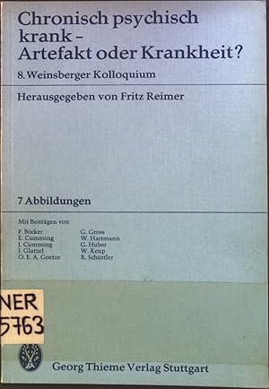 Seller image for Chronisch psychisch krank, Artefakt oder Krankheit?. for sale by books4less (Versandantiquariat Petra Gros GmbH & Co. KG)