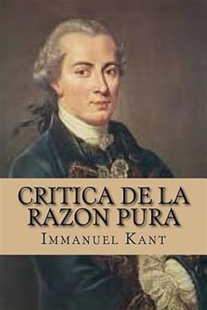 Imagen del vendedor de Critica de la Razon Pura -Language: spanish a la venta por GreatBookPrices