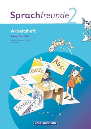 Bild des Verkufers fr Sprachfreunde 2. Schuljahr. Arbeitsheft. Ausgabe Sd (Sachsen, Sachsen-Anhalt, Thringen) zum Verkauf von Smartbuy