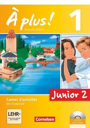 Imagen del vendedor de  plus! Nouvelle dition Junior. Band 1. 2. Lernjahr. Carnet d'activits mit CD-Extra und DVD-ROM a la venta por Smartbuy