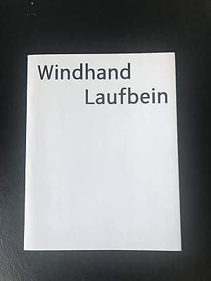 Imagen del vendedor de Pia Fries : Windhand Laufbein (German) a la venta por Antiquariat UEBUE
