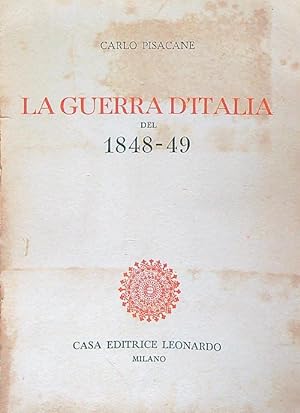 Bild des Verkufers fr La guerra d'Italia del 1848-49 zum Verkauf von Librodifaccia