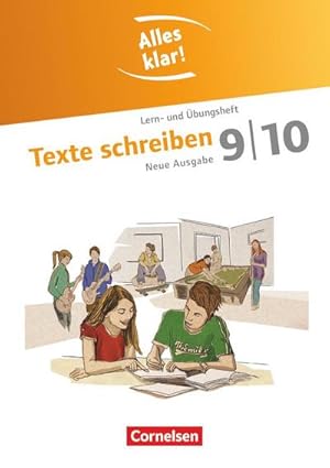 Bild des Verkufers fr Alles klar! Deutsch Sekundarstufe I 9./10. Schuljahr. Texte schreiben : Lern- und bungsheft mit beigelegtem Lsungsheft zum Verkauf von Smartbuy