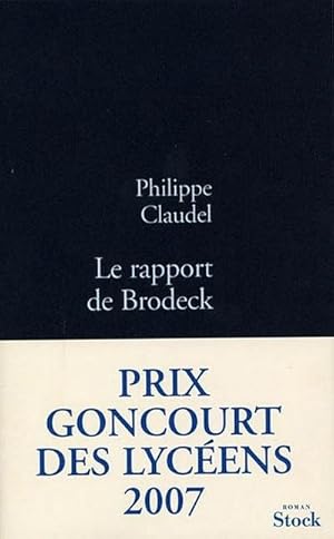 Seller image for Le rapport de Brodeck for sale by Smartbuy