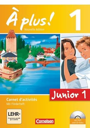 Bild des Verkufers fr  plus! Nouvelle dition Junior. Band 1. 1. Lernjahr Carnet d'activits mit CD-Extra und DVD-ROM zum Verkauf von Smartbuy