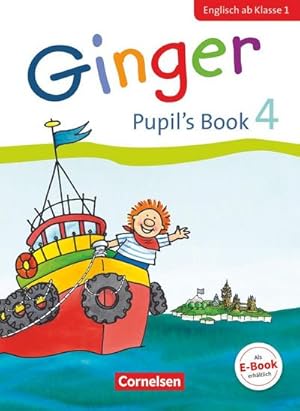 Bild des Verkufers fr Ginger - Early Start Edition 4. Schuljahr - Pupil's Book zum Verkauf von Smartbuy