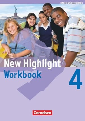 Seller image for New Highlight 4: 8. Schuljahr. Workbook. Baden-Wrttemberg for sale by Smartbuy