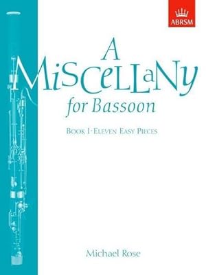 Bild des Verkufers fr Miscellany for Bassoon, Book I zum Verkauf von Smartbuy
