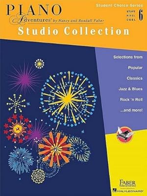 Bild des Verkufers fr Faber Piano Adventures - Student Choice Series : Studio Collection Level 6 zum Verkauf von Smartbuy