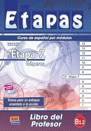 Bild des Verkufers fr Etapas Level 7 Gneros - Libro del Profesor + CD [With CDROM] zum Verkauf von Smartbuy