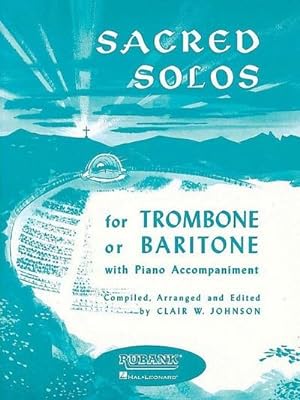 Seller image for Sacred Solos: Trombone (Baritone B.C.) Solo with Piano for sale by Smartbuy