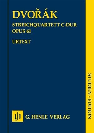 Bild des Verkufers fr Dvork, Antonn - Streichquartett C-dur op. 61 : Besetzung: Streichquartette zum Verkauf von Smartbuy