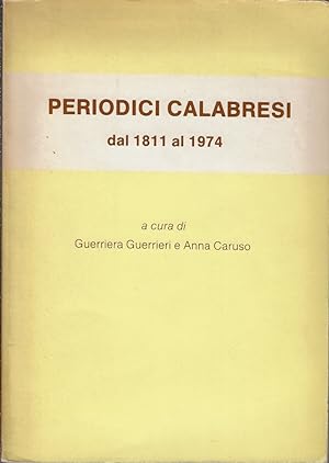Periodici calabresi dal 1811 al 1974