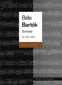 Bild des Verkufers fr BARTOK B. - Sonata para Violin (Urtext) (P.Bartok) zum Verkauf von Mega Music