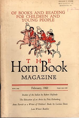 Image du vendeur pour The Horn Book Magazine; Volume XXXVI, No.2: April, 1960 mis en vente par Dorley House Books, Inc.