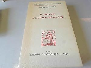 Seller image for Heidegger et la phnomnologie for sale by JLG_livres anciens et modernes