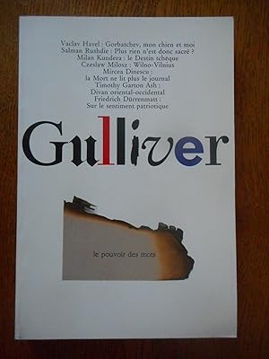 Immagine del venditore per GULLIVER numero 1 - avril 1990 venduto da Frederic Delbos