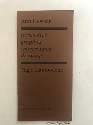 Immagine del venditore per Ann Hewson, Nigel Lambourne. Terracottas Graphics Watercolours Drawings venduto da William Glynn