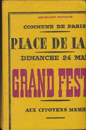 Bild des Verkufers fr Mes cahiers rouges au temps de la Commune zum Verkauf von LIBRAIRIE GIL-ARTGIL SARL