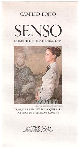 Bild des Verkufers fr Senso - Carnet secret de la Comtesse Livia zum Verkauf von LibrairieLaLettre2