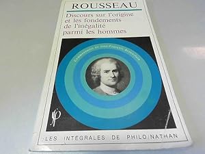 Image du vendeur pour Discours sur l'origine et les fondements de l'ingalit parmi les hommes mis en vente par JLG_livres anciens et modernes