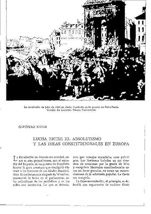 Seller image for LAMINA 28257: Revolucion de Paris en 1830, por Lecomte for sale by EL BOLETIN