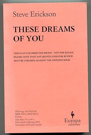 These Dreams of You