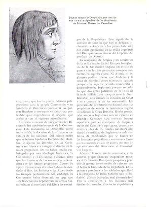 Seller image for LAMINA 28227: Primer retrato de Napoleon for sale by EL BOLETIN