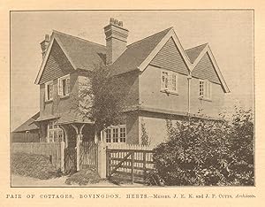 Pair of cottages, Bovingdon, Herts - Messrs. J. E. K. and J. P. Cutts, Architects