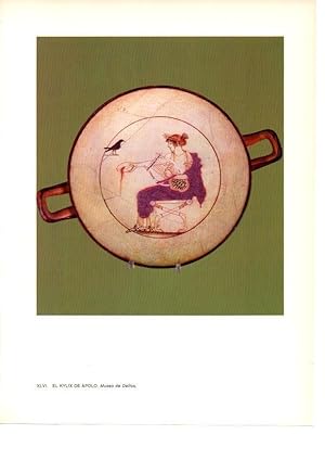 Bild des Verkufers fr LAMINA 28004: El kylix de Apolo zum Verkauf von EL BOLETIN