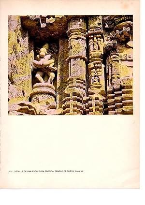 Imagen del vendedor de LAMINA 28028: Escultura erotica del Templo del dios Surya, Konarak a la venta por EL BOLETIN