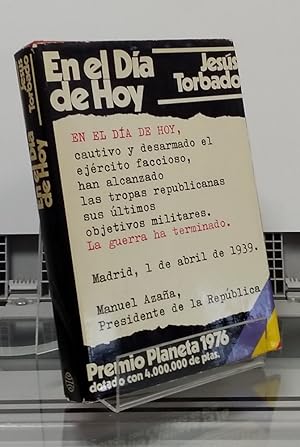 Imagen del vendedor de En el da de hoy (primera edicin) a la venta por Librera Dilogo