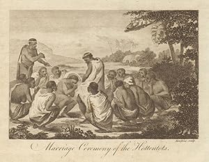 Marriage ceremony of the Hottentots