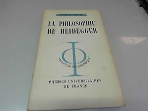 Immagine del venditore per La Philosophie de Heidegger : Par Maurice Corvez venduto da JLG_livres anciens et modernes