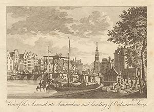 View of the Arsenal at Amsterdam and landing of ordnance stores