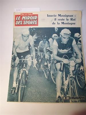 Bild des Verkufers fr No. 864. 13. Juillet 1961. - Imerio Massignan il reste le Roi de la Montagne. - (Tour de France 1961) zum Verkauf von Adalbert Gregor Schmidt