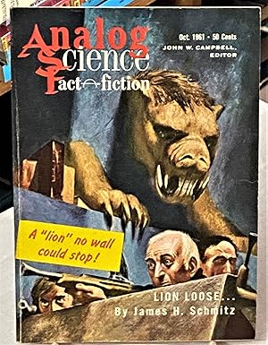 Imagen del vendedor de Analog Science Fact & Fiction Oct. 1961 a la venta por My Book Heaven