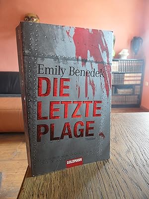 Bild des Verkufers fr Die letzte Plage. Thriller. zum Verkauf von Antiquariat Floeder